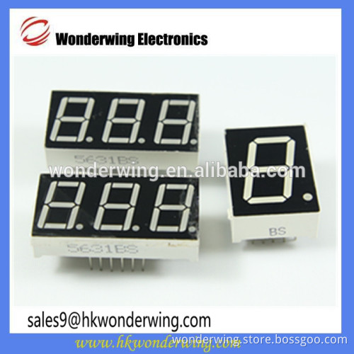 3 digits 7-Segment digital tube hot sale LED display